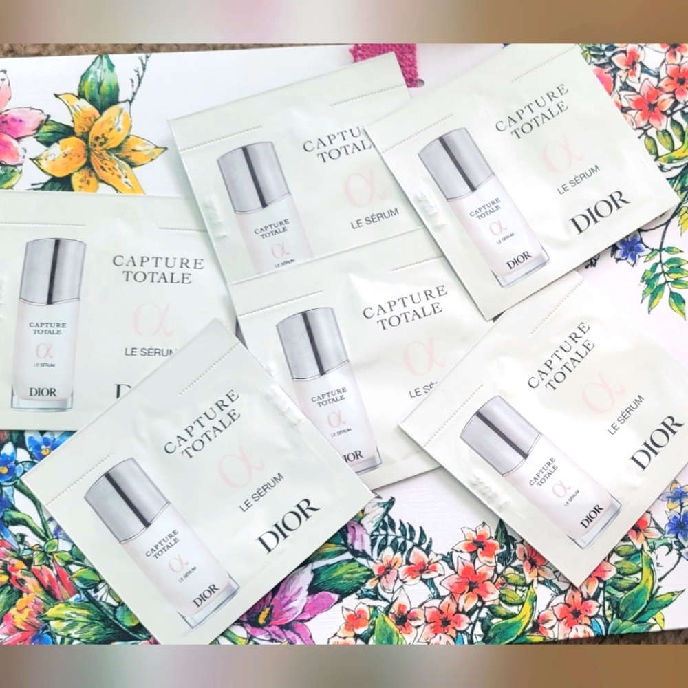 🌸  Dior Capture Totale Le Serum 6x 1mL Perfect Travel Size NEW